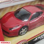 Hot Wheels 1:43 Ferrari 458 Italia Nieuw in OVP HotWheels, Hobby en Vrije tijd, Modelauto's | 1:43, Ophalen of Verzenden, Nieuw