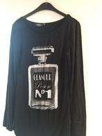 T shirt met parfumfles afbeelding, mt XL, Kleding | Dames, T-shirts, Ophalen of Verzenden, Zo goed als nieuw