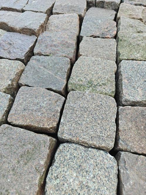 Natuursteen blokken circa 15x13x10 cm NS2, Tuin en Terras, Grind, Keien en Split, Gebruikt, Kei, Graniet, Ophalen