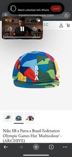 NIKE X PARRA | SB Olympics Brasil Cap | Original New, Kleding | Heren, Hoeden en Petten, Nike, Nieuw, Pet, One size fits all