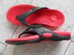 heren slippers - rood/zwart - maat 46, Slippers, Overige kleuren, Nieuw, Ophalen of Verzenden