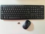 Draadloos toetsenbord en muis Logitech K270, Computers en Software, Toetsenborden, Toetsenbord en muis-set, Ophalen of Verzenden