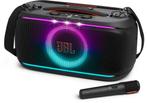 Te Huur: JBL Partybox On The Go 2 met microfoon/karaoke, Ophalen of Verzenden, Gebruikt, Complete set
