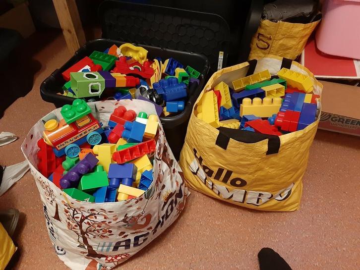 Super veel megabloks, Kinderen en Baby's, Speelgoed | Bouwstenen, Gebruikt, Ophalen