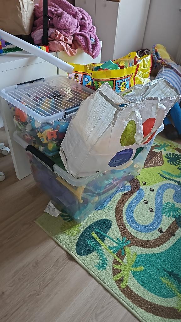 vtech toet toet sets banen en autos, Kinderen en Baby's, Speelgoed | Vtech, Gebruikt, 2 tot 4 jaar, Ophalen