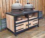 Barbecue meubel met wielen grill kamado steigerhout tuin bbq, Ophalen of Verzenden, Nieuw, Houtskool, Vrijstaand