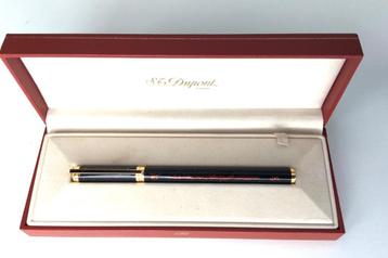 S T Dupont Classic Gatsby Brown Gold Dust Vulpen beschikbaar voor biedingen