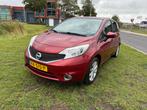 Nissan Note 1.2 Dig-s 72KW/98PK 2016 Rood, Voorwielaandrijving, 1025 kg, Stof, Zwart