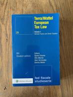 Terra/Wattel European Tax Law Volume 1, Boeken, Studieboeken en Cursussen, Nieuw, Ophalen of Verzenden, Alpha, Wolters Kluwer