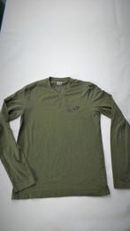 EA7 Emporio Armani shirt Longsleeve maat S, Armani, Ophalen of Verzenden, Zo goed als nieuw, Groen