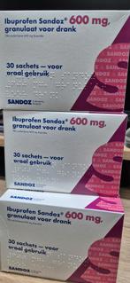 medicijnen Ibuprofen Sandoz Granulaat 600mg In Sachet 30 st, Diversen, Ophalen of Verzenden, Nieuw