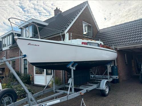 Zeilboot Victorie 22 nummer 603, Watersport en Boten, Kajuitzeilboten en Zeiljachten, Gebruikt, Polyester, 6 tot 9 meter, Benzine
