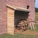 Haardhout berging Memphis XL nieuw, Tuin en Terras, Ophalen, Zo goed als nieuw, Hout, Overige typen