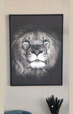 Canvas Schilderij Leeuw - 78,5 cm Breed, Huis en Inrichting, Woonaccessoires | Schilderijen, Tekeningen en Foto's, Ophalen, Schilderij