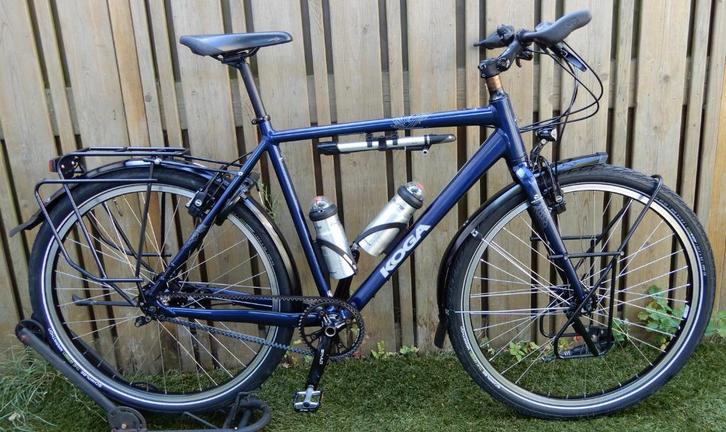 Koga WorldTraveller-S 57 Cm Magura+RiemaandrijvingZGAN!!!, Fietsen en Brommers, Fietsen | Heren | Herenfietsen, Zo goed als nieuw