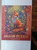 Legpuzzel vos 1000 stukjes, Ophalen, 500 t/m 1500 stukjes, Zo goed als nieuw, Legpuzzel