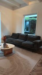 Hkliving Retro 4-zits groen velvet, Huis en Inrichting, Ophalen of Verzenden, Zo goed als nieuw, Vierpersoons of meer