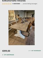 Mooie landelijke eettafel, Huis en Inrichting, 200 cm of meer, Zo goed als nieuw, Rechthoekig, 50 tot 100 cm