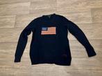 Ralph lauren trui vlag maat L, Kleding | Dames, Ophalen of Verzenden, Gedragen, Maat 42/44 (L), Blauw