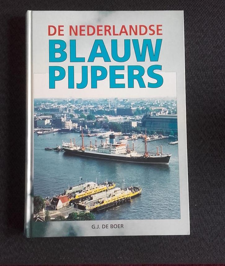 Nederlandse blauwpijpers scheepvaart boek blue funnel line, Verzamelen, Scheepvaart, Zo goed als nieuw, Boek of Tijdschrift, Ophalen of Verzenden