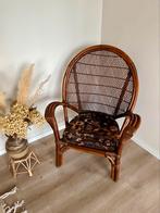 Vintage rotan fauteuil – retro design, Antiek en Kunst, Antiek | Meubels | Stoelen en Banken, Ophalen