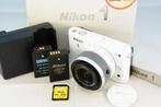 Nikon 1 J2 met Nikkor 10-30mm/3.5-5.6 5469 clicks TOP STAAT, Gebruikt, Stroombaan 14 1181 VX Amstelveen, 10 Megapixel, Ophalen of Verzenden