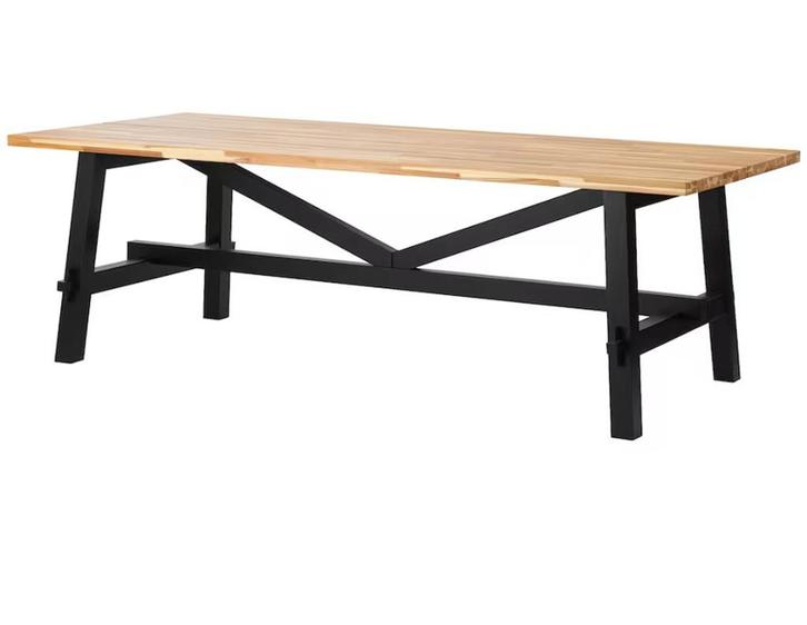 Dining table with 4 chairs, Huis en Inrichting, Tafels | Eettafels, Zo goed als nieuw, 100 tot 150 cm, 50 tot 100 cm, Vijf personen of meer