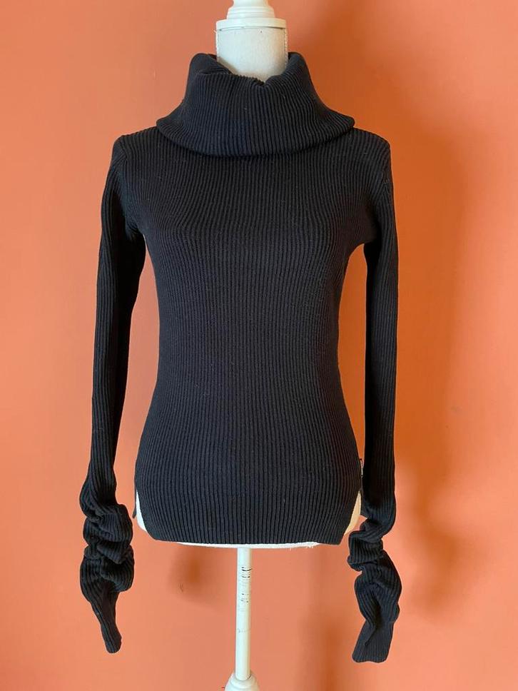 Reinders zwarte coltrui maat 36, Kleding | Dames, Truien en Vesten, Zo goed als nieuw, Maat 36 (S), Zwart, Verzenden