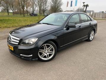 Mercedes-Benz C-Klasse 1.6 C180 Kompr. Sedan AUT 2013 Zwart beschikbaar voor biedingen