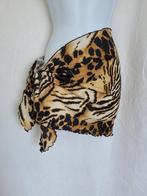 Leuke luipaardprint heupsjaal lengte: 145 cm, Kleding | Dames, ., Ophalen of Verzenden, Zo goed als nieuw, .