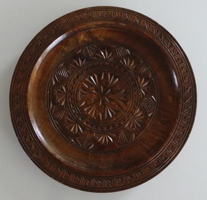 Vintage Sierbord van Hout, Antiek en Kunst, Antiek | Wandborden en Tegels, Ophalen