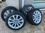 BMW 18 inch lichtmetalen velgen met winterbanden, Auto-onderdelen, 18 inch, 245 mm, Banden en Velgen, Winterbanden