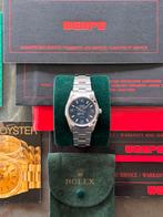 Rolex Air-King ref. 14000 blauwe 3-6-9 dial, Staal, Polshorloge, 1960 of later, Ophalen