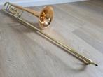 Trombone King 608F, Muziek en Instrumenten, Blaasinstrumenten | Trombones, Ophalen of Verzenden, Gebruikt, Tenor, Met koffer