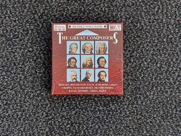 10 CD'S van The Great Composers beschikbaar voor biedingen