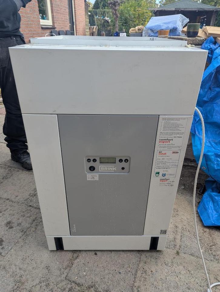Moderne Brink luchtverwarmingsunit – jong gebruikt, Huis en Inrichting, Overige Huis en Inrichting, Zo goed als nieuw, Ophalen