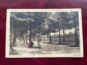 ansichtkaart / kaart van Arnhem, Weg Klarenbeek. beschikbaar voor biedingen