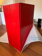 Rood Zwevend Wandmeubel - 2 Delen, Huis en Inrichting, Kasten | Kledingkasten, Overige materialen, Zo goed als nieuw, Minder dan 100 cm