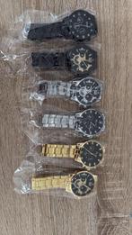 Verschillende Horloges 3 kleurig allemaal nieuw, Sieraden, Tassen en Uiterlijk, Horloges | Heren, Overige merken, Overige materialen