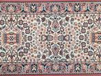 Vintage Perzisch vloerkleed loper floral pink 51x231cm, Persian Perzisch vintage oosters hype, 200 cm of meer, Crème, Zo goed als nieuw