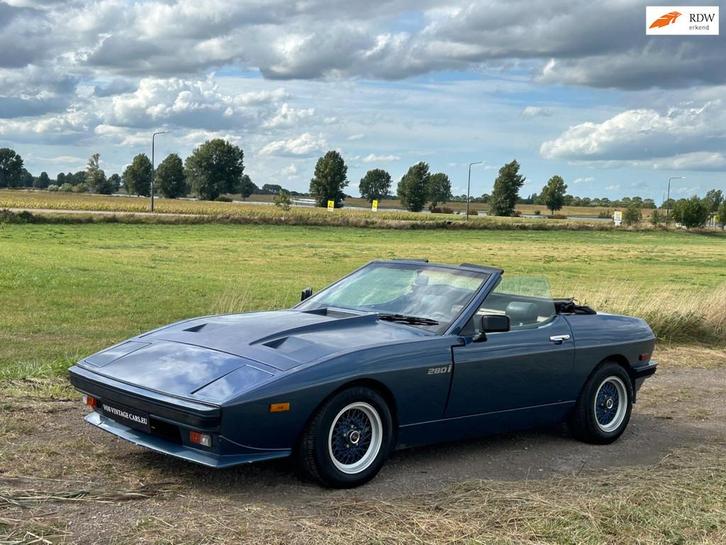 TVR Tasmin Tasmin 280i Convertible, Auto's, Overige Auto's, Bedrijf, Te koop, Lederen bekleding, Metallic lak, Open dak, Benzine