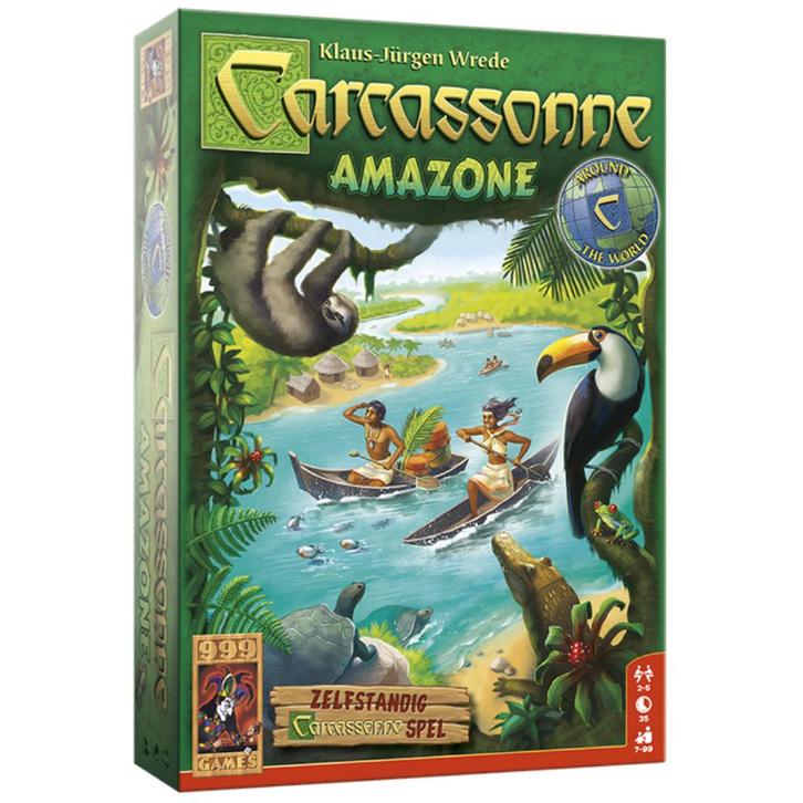 Carcassone Amazone, Hobby en Vrije tijd, Gezelschapsspellen | Bordspellen, Nieuw, Vijf spelers of meer, Ophalen of Verzenden
