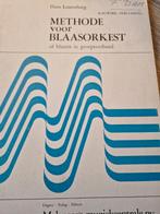 Methode voor Blaasorkest - Hans Lussenburg, Ophalen of Verzenden, Gebruikt, Les of Cursus