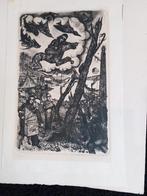 Grafiek, ets Cor de Wolff 1949, Ophalen