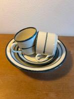 Serviesdelen VDN Porzellan Rorstrand Fjord Zweden., Ophalen of Verzenden, Zo goed als nieuw, Overige stijlen, Kop(pen) en/of Schotel(s)