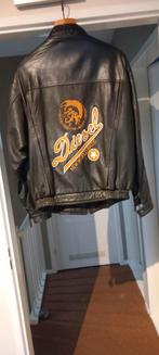 Heren Leren Jas  / Diesel, Kleding | Heren, Ophalen, Zo goed als nieuw, Maat 56/58 (XL), Bruin