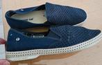 Herenmocaissin instapper blauw mt 44, Blauw, Ophalen of Verzenden, Zo goed als nieuw, Espadrilles of Moccasins