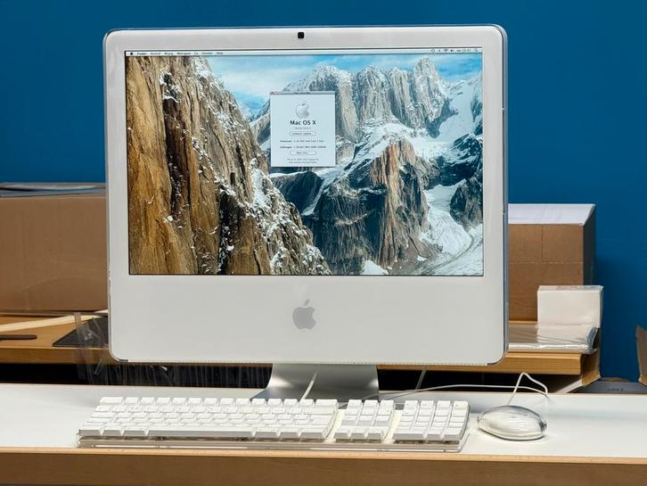 iMac late 2006 - 20”, org. muis en toetsenbord, Computers en Software, Apple Desktops, Gebruikt, iMac, HDD, 2 tot 3 Ghz, Minder dan 4 GB
