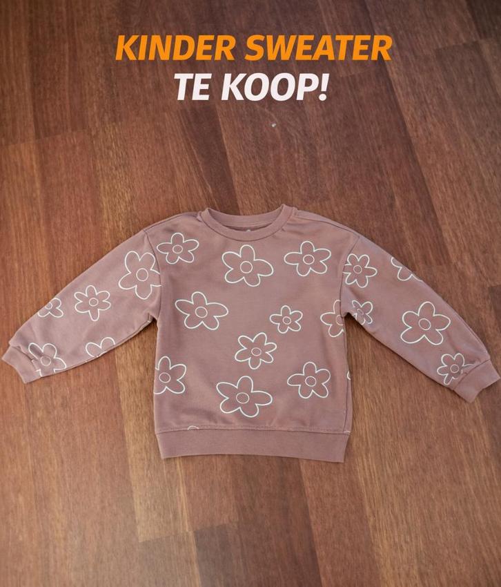 Paarse trui met lange mouwen – Primark – maat 128, Kinderen en Baby's, Kinderkleding | Maat 128, Zo goed als nieuw, Meisje, Trui of Vest
