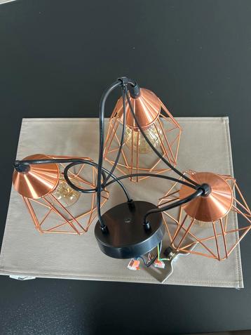 Eglo Hanglamp - 3 Lampen - Koper beschikbaar voor biedingen